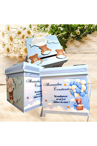 Aela.alc Personalized baptism gift box