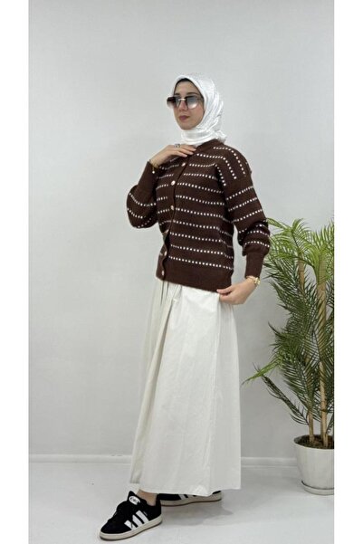 Tebrikler tekstil Women's Winter Cardigan Stylish and Comfortable Model G4121