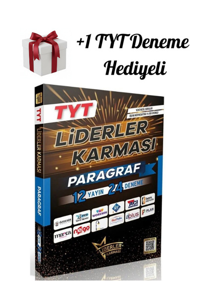 Doktrin Yayınları Liderler Karması 2026 TYT Paragraf 12 Yayın 24 Deneme + 1 T...
