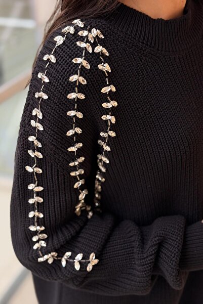 Missemramiss Missemramis Stone Embroidered Knitwear Sweater