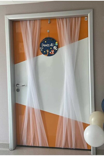 s'he design organizasyon Hospital Room Door Decoration Elastic Door Tulle (On...