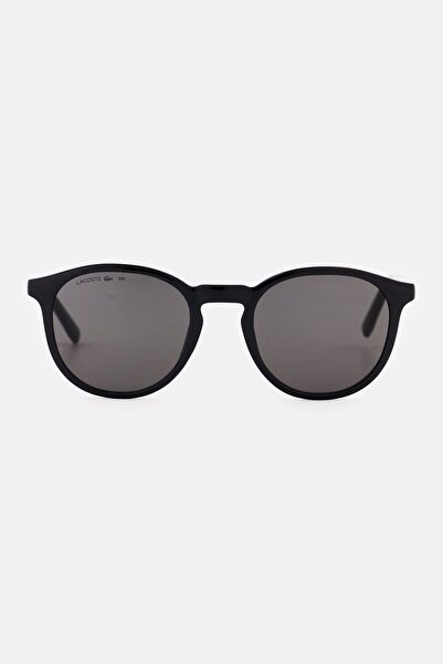 Lacoste Men L916S Round Gradient Sunglasses, Black