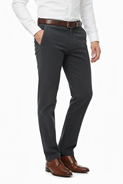 DYNAMO Ανδρικό χειμερινό βελούδινο παντελόνι κλασικής εφαρμογής BGL-ST04967