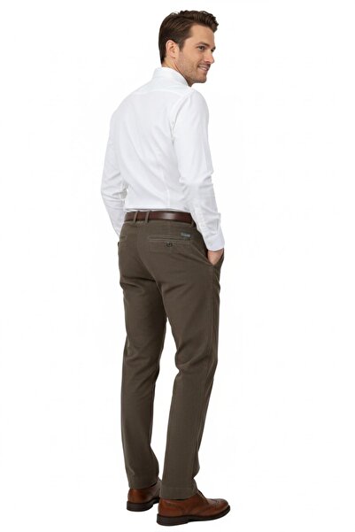 DYNAMO Ανδρικό χειμερινό βελούδινο παντελόνι κλασικής εφαρμογής BGL-ST04967