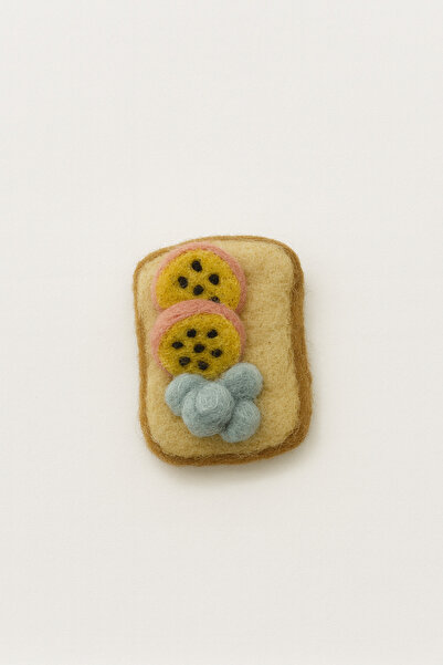 iğne izi Ornament de coroană cu cataramă pentru broșă, realizat manual din pâ...