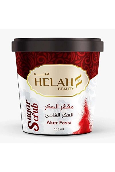 Allamsah Aldhahabia Sugar Scrub with Aker al-Fassi - The Golden Touch, 500 g