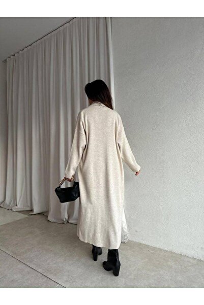 ALVOR Knitwear Zero Sleeve Mini Dress-Long Cardigan Set-Dual Set