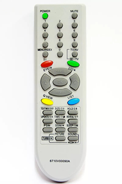 OEM TV remote control 6710V00090A LG IR529 (55)