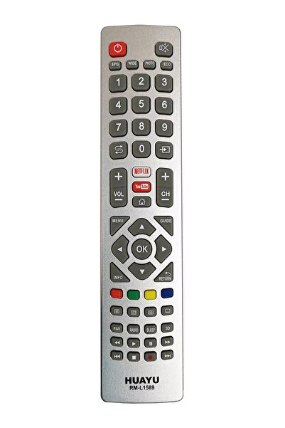 OEM Remote control for Sharp TV RM-L1589 (341)