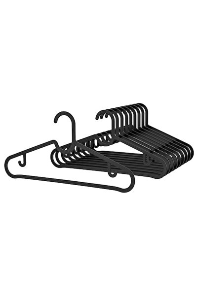OEM Set of 10 Plastic Clothes Hangers
