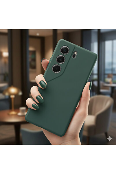 Hatreds Tecno Camon 40 Pro Kılıf Kamera Koruma Çıkıntılı İçi Kadife Soft Renk...