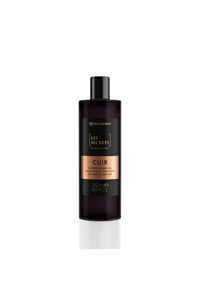 Equivalenza Les Secrets 383 Cuir Shower Gel, Unisex, Equivalenza, 250 ml