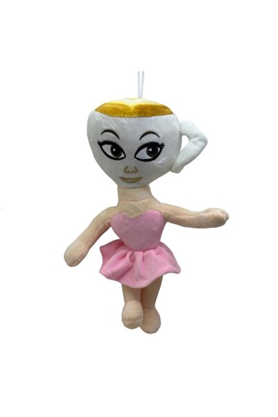 OEM Plush toy Ballerina Cappucina, 30 cm, pink dress, soft material, gift for children