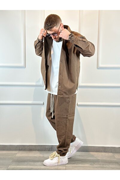 Urban Collection Men's casual brown suit