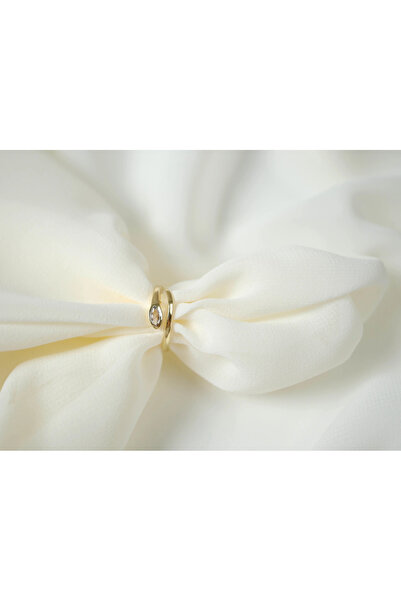 ATELİER TUĞBA خاتم YZK138 قابل للتعديل بحجر بيضاوي صغير