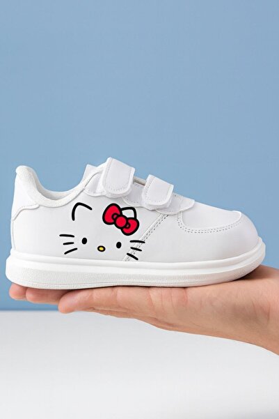 archiepet Χαριτωμένα αθλητικά παπούτσια για κορίτσια με στάμπα γατάκι και κόκ...