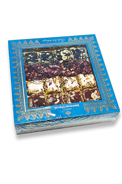 LOKUMCU MEHMET EFENDİ Tatlı bir hikaye Premium Turkish Delight – 500g Assorted