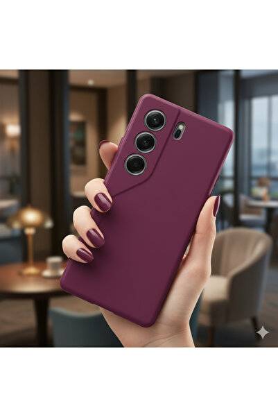 Hatreds Tecno Camon 40 Pro Kılıf Kamera Koruma Çıkıntılı İçi Kadife Soft Renk...