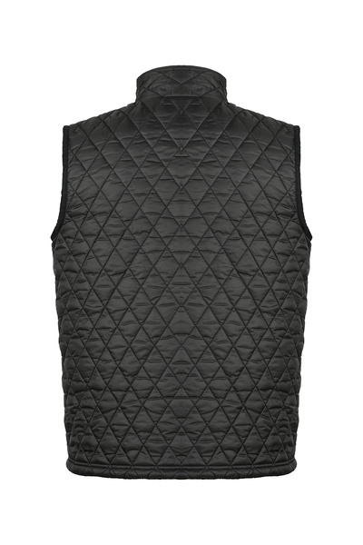 HAMİTOGULLARI Μαύρο γιλέκο με αντεστραμμένο φερμουάρ
