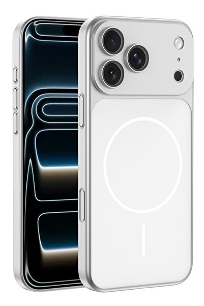 Rivor Apple iPhone 17 Pro Max Uyumlu Kılıf Magsafe Manyetik Şarj Özellikli Ka...