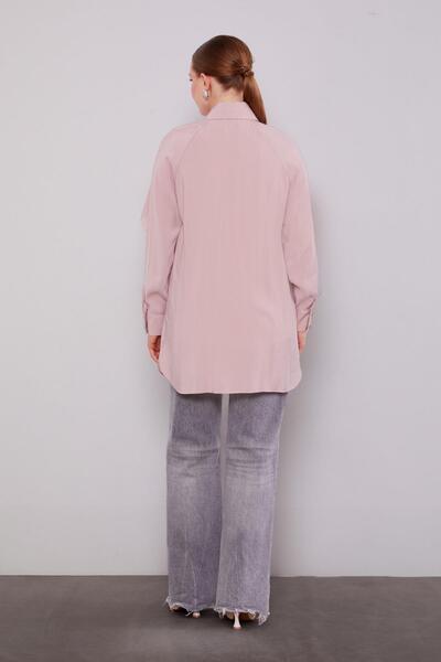 Levidor Powder Volan Detailed Shirt