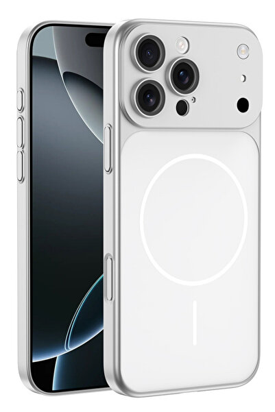 Rivor Apple iPhone 16 Pro Max Uyumlu Kılıf 17 Pro Max Görünümlü Tasarım MagSa...