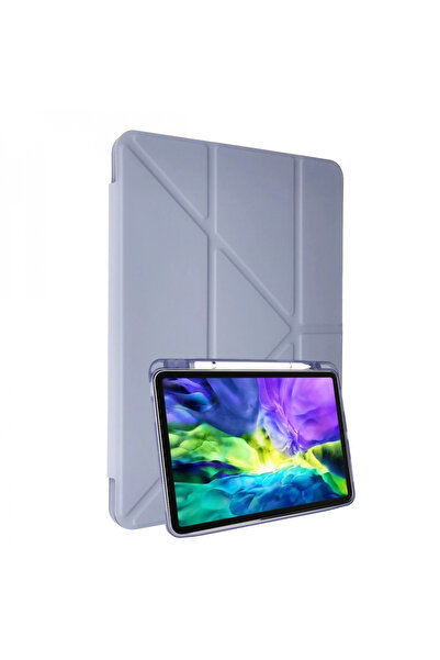 byhodi iPad Air 4 10.9 Case Mars Tablet Case with Pen Holder - Lilac