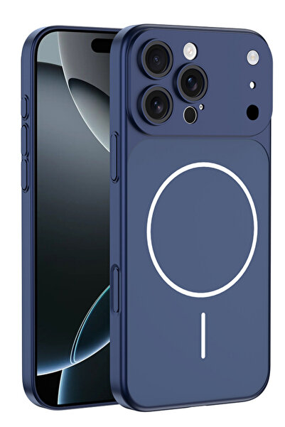 Rivor Apple iPhone 16 Pro Max Uyumlu Kılıf 17 Pro Max Görünümlü Tasarım MagSa...