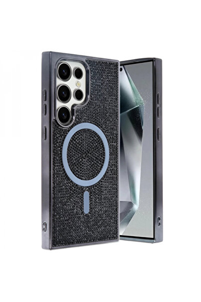 ceppark غطاء جوكو سامسونج جالاكسي S23 الترا هيلين ماجسيف - أسود