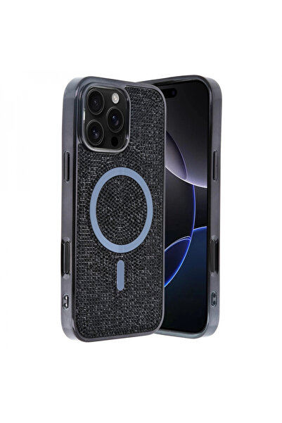 ceppark غطاء جوكو أبل آيفون 16 برو هيلين ماجسيف - أسود