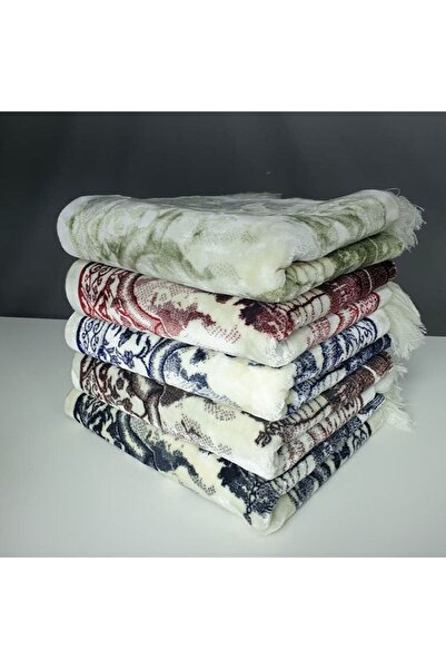 Reiashn Dome of the Rock prayer rug, red velvet