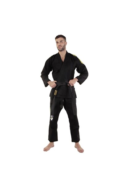 OEM Kimono pentru BRAZILIAN JIU JITSU 2TUF2TAP, dimensiune 170cm, Negru
