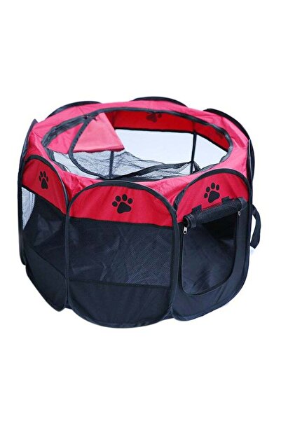 DOMEET Foldable pet fence, octagonal pet tent, cat and dog fence, pet game tent, pet nest