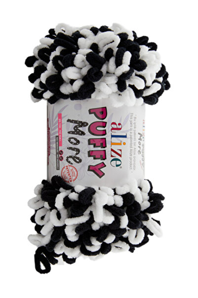 Alize Puffy More Hand Knitting Yarn, Blanket, Baby Products Fan Colors 2 Yumak
