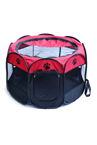 DOMEET Foldable pet fence, octagonal pet tent, cat and dog fence, pet game tent, pet nest