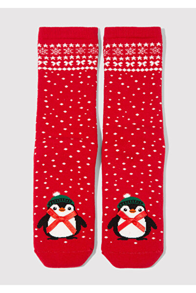 Mavi New Year Themed Red Boot Socks 1913706-28441
