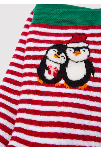 Mavi Christmas Themed Red Socks 1913671-70463