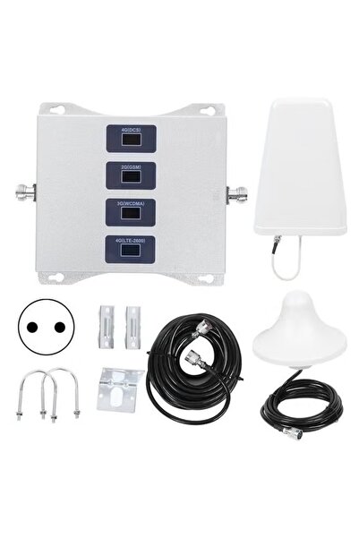 Arabest معزز إشارة رباعي النطاق GSM/DCS/3G/4G مع طقم هوائي بمقبس الاتحاد الأوروبي