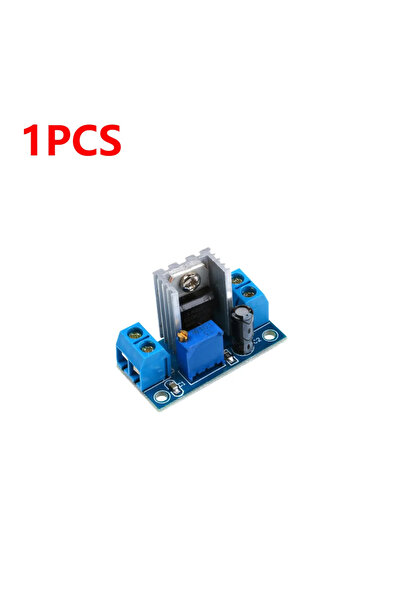 Choice10 1 قطعة منظم جهد قابل للتعديل مزود طاقة باك ستيب خافت LM317 محول تيار...