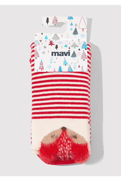 Mavi New Year Themed Red Boot Socks 1913711-32421