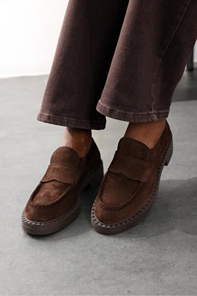 5in1Canpolat Brown Classic Loafer 20403