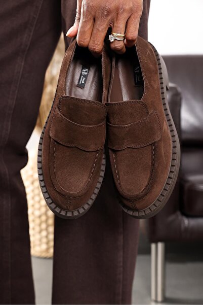 5in1Canpolat Brown Classic Loafer 20403