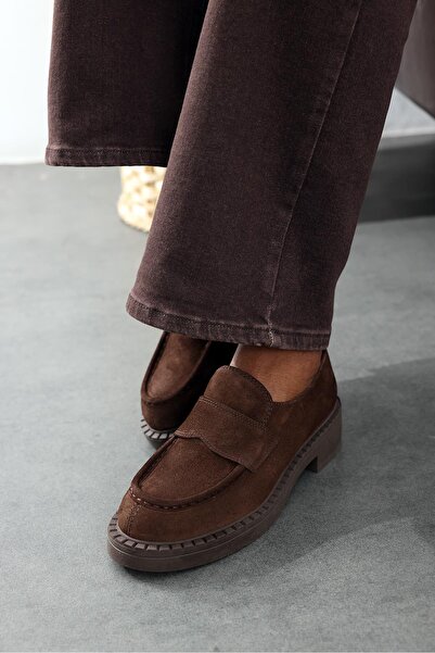 5in1Canpolat Brown Classic Loafer 20403