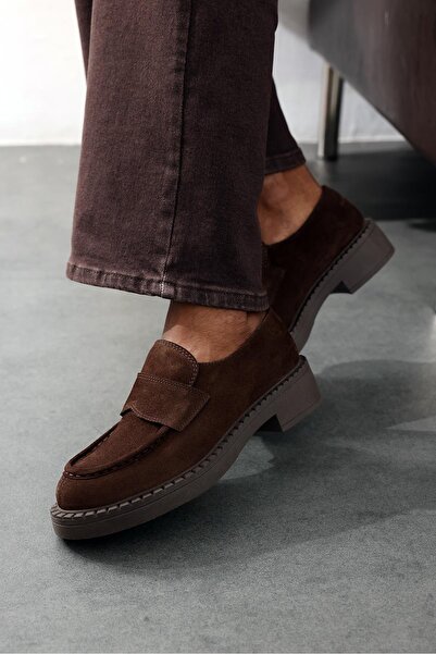 5in1Canpolat Brown Classic Loafer 20403