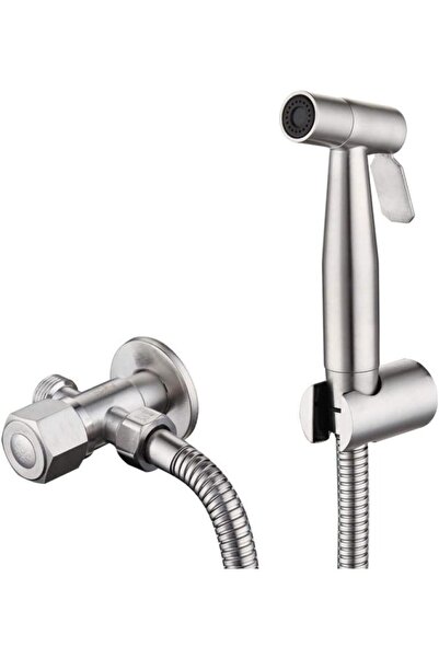 Generic 304 Stainless Steel Bidet Spray Gun Set - Bidet Spray Head Bathroom Companion Sprayer