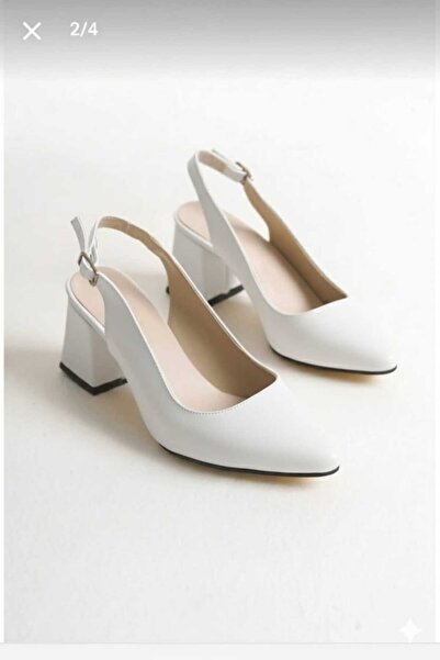 Henne Heeled Open-Back 7-Point Casual Shoes