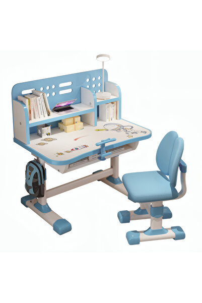 BYBEO مجموعة طاولة وكرسي للأطفال، مكتب دراسة وقراءة للأطفال، كراسي مريحة للأطفال الصغار