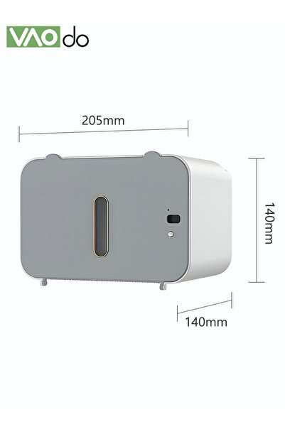 VAODO Tissue Box Holder Touch-sensitive Paper Towel Output USB Charging No Punching Required Waterproof an