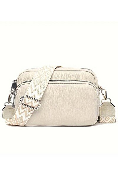 Generic [حقيبة متعددة الاستخدامات من البولي يوريثين] حقيبة مربعة صغيرة متعددة الاستخدامات من البولي يوريثين، حقيبة يد نسائية جديدة بلون سادة، حقيبة سفر