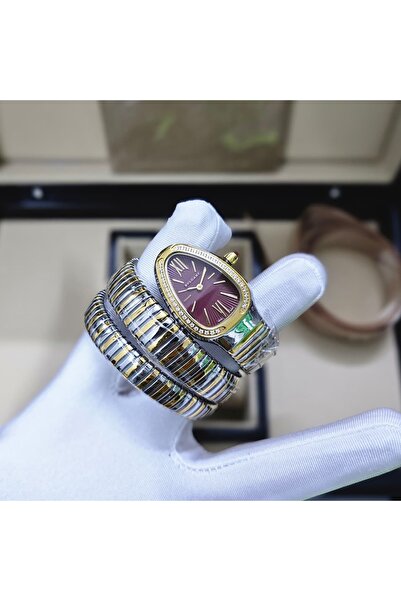 Bvlgari Bulgari Serpenti Watch - Zircon-Studded Bezel
